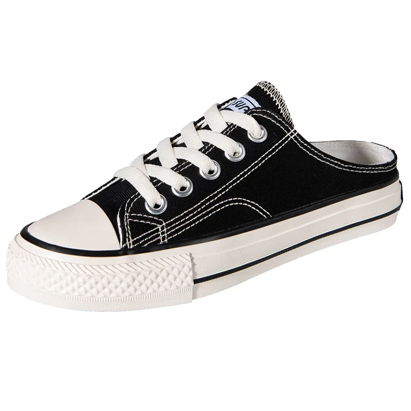 2020 tide shoes new spring and autumn half drag canvas shoes women's shoes Korean sneakers students flat casual shoes
2020 tide shoes new spring and autumn half drag canvas shoes women's shoes Korean sneakers students flat casual shoes