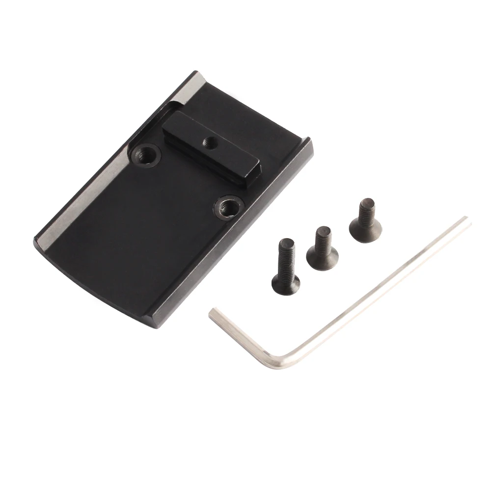 Glock Plate Base Mount Fits RMR VISM Red Dot Sight for Real fire Caliber Rear Sight
Glock Plate Base Mount Fits RMR VISM Red Dot Sight for Real fire Caliber Rear Sight