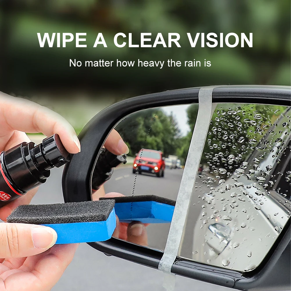 60ml Anti-rain Agent Waterproof Rainproof Super Hydrophobic Rear-View Mirror Window Glass Coating Car Accessories Nano defogging
60ml Anti-rain Agent Waterproof Rainproof Super Hydrophobic Rear-View Mirror Window Glass Coating Car Accessories Nano defogging