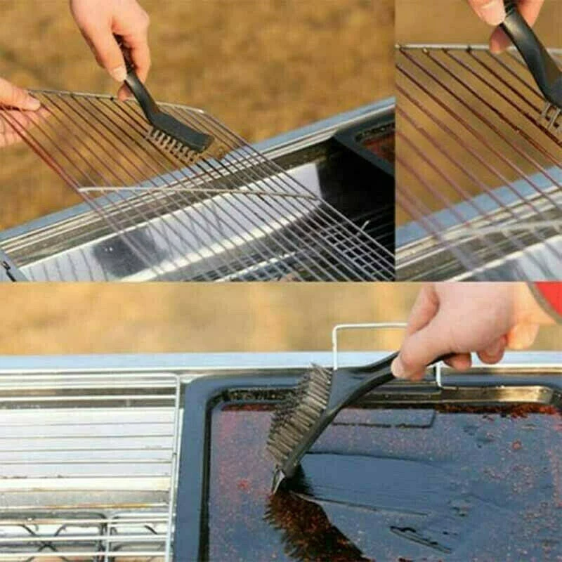 Cooking Tools BBQ Accessories Barbecue Grill Brush Wire Bristles Cleaning Brushes Outdoor Home BBQ Cleaning Tools Useful
Cooking Tools BBQ Accessories Barbecue Grill Brush Wire Bristles Cleaning Brushes Outdoor Home BBQ Cleaning Tools Useful