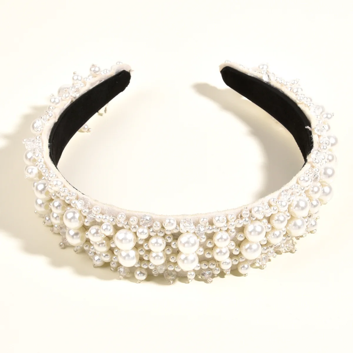 Fashion Retro Crystal Pearl Beads Headbands Catwalk Headband Party Ball Wide Head Wear Wedding Bridal Hair Accessories Gift
Fashion Retro Crystal Pearl Beads Headbands Catwalk Headband Party Ball Wide Head Wear Wedding Bridal Hair Accessories Gift