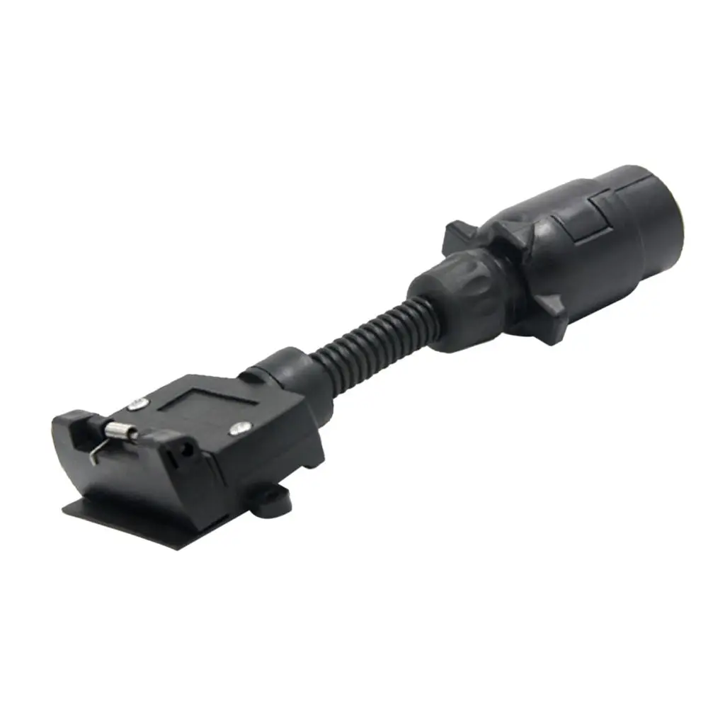 Replacement 7Pin Round to 7Pin Flat Trailer Plug Socket Connector for Caravan Boat Truck
Replacement 7Pin Round to 7Pin Flat Trailer Plug Socket Connector for Caravan Boat Truck