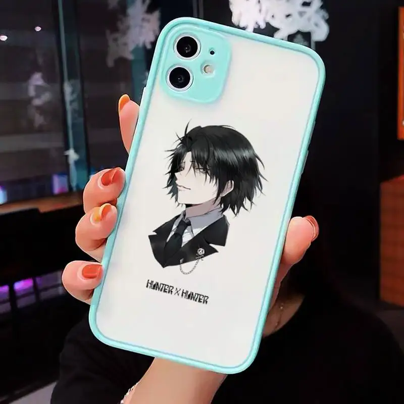 HUNTERHUNTER Phone Cases matte transparent For blue iPhone 7 8 x xs xr 11 12 pro plus max mini Clear Funda 
HUNTERHUNTER Phone Cases matte transparent For blue iPhone 7 8 x xs xr 11 12 pro plus max mini Clear Funda