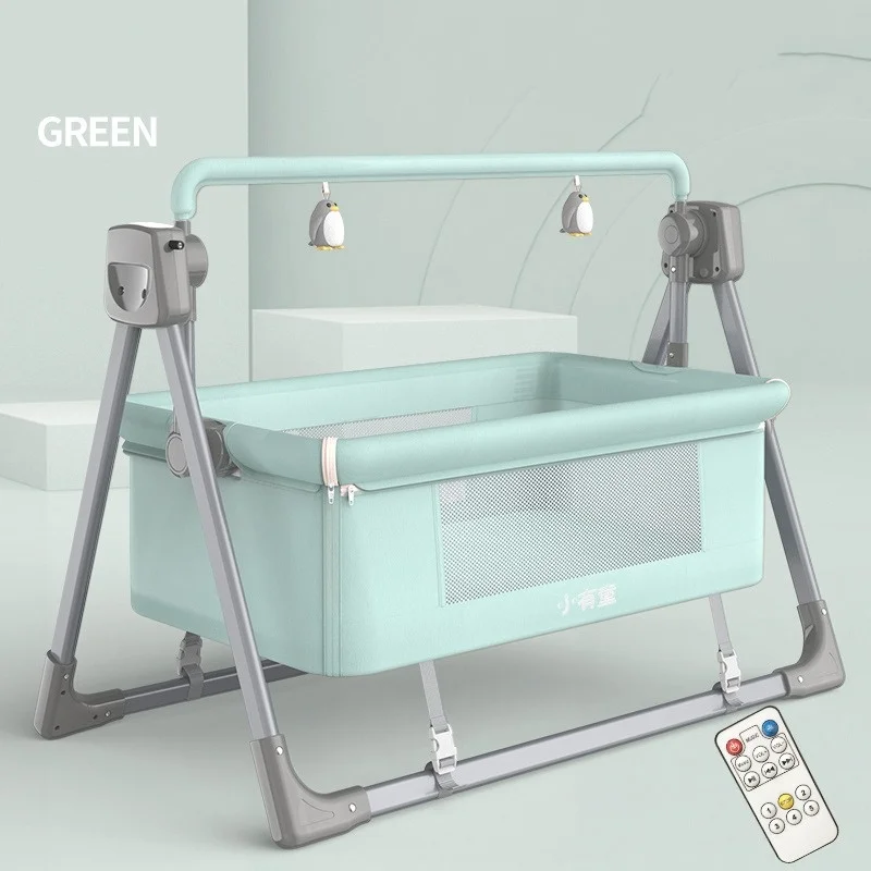 

Baby Multi-function Electric Cradle Newborn Cradle To Coax Baby Rocking Chair Intelligent Comfort Artifact Sleeping Basket