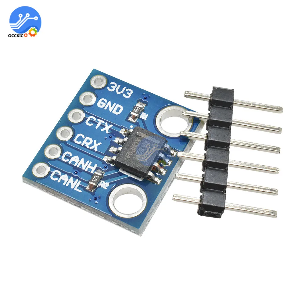 SN65HVD230 CAN Bus Transceiver Communication Module Thermal Protection Controller Board for Arduino
SN65HVD230 CAN Bus Transceiver Communication Module Thermal Protection Controller Board for Arduino