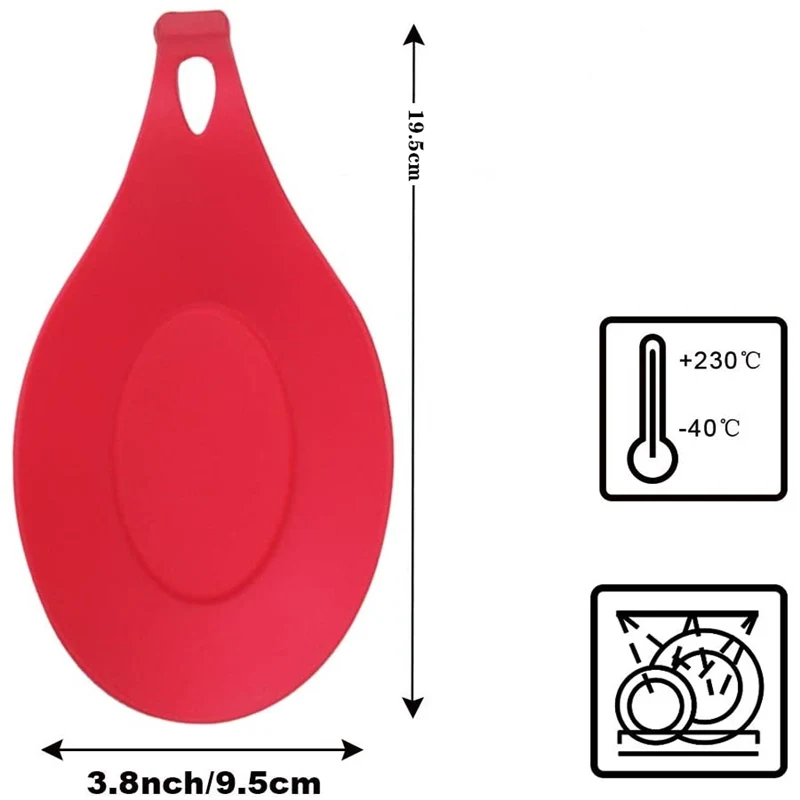 Food Grade Silicone Spoon Mat 5 Colour Heat Resistant Placemat Tray Pot Spatula Holder Knife Fork Tableware Pad Kitchen Tools
Food Grade Silicone Spoon Mat 5 Colour Heat Resistant Placemat Tray Pot Spatula Holder Knife Fork Tableware Pad Kitchen Tools