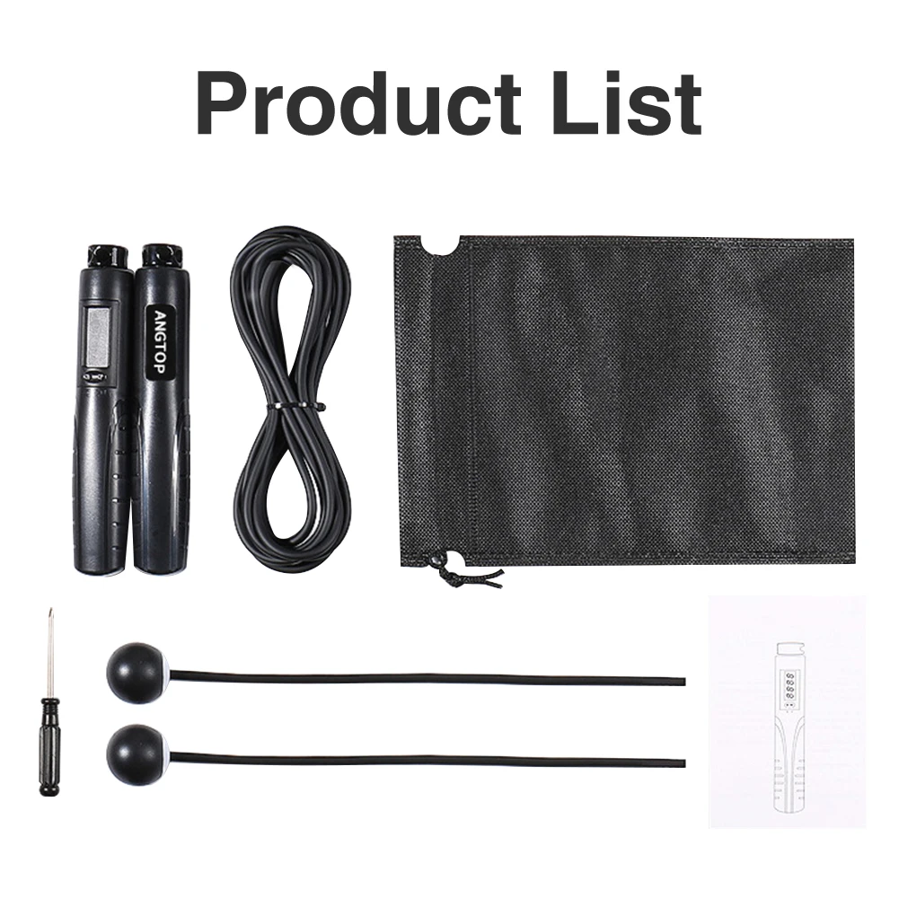 Home Gym With Digital Counter Fitness Exercise Ergonomic Handle Indoor Outdoor Speed Jump Rope Non Slip For Men Women Adult Kids 
Home Gym With Digital Counter Fitness Exercise Ergonomic Handle Indoor Outdoor Speed Jump Rope Non Slip For Men Women Adult Kids