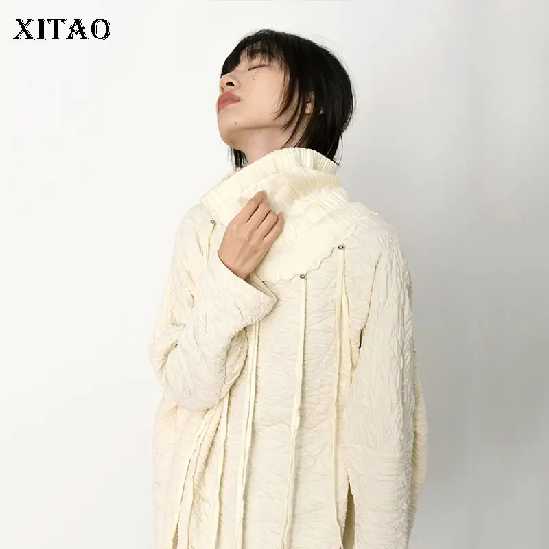 XITAO Slim Tube Top Solid Color Bib Two Wear Dual Purpose Bandage Tassel Beaded Temperament All-match Autumn Winter JL0161
XITAO Slim Tube Top Solid Color Bib Two Wear Dual Purpose Bandage Tassel Beaded Temperament All-match Autumn Winter JL0161