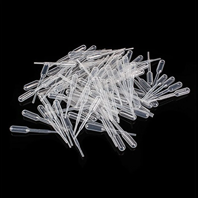 100Pcs 2ml Plastic Disposable Pipettes Squeeze Transfer Pipettes Dropper For Silicone Mold UV Epoxy Resin Craft Jewelry Making
100Pcs 2ml Plastic Disposable Pipettes Squeeze Transfer Pipettes Dropper For Silicone Mold UV Epoxy Resin Craft Jewelry Making
