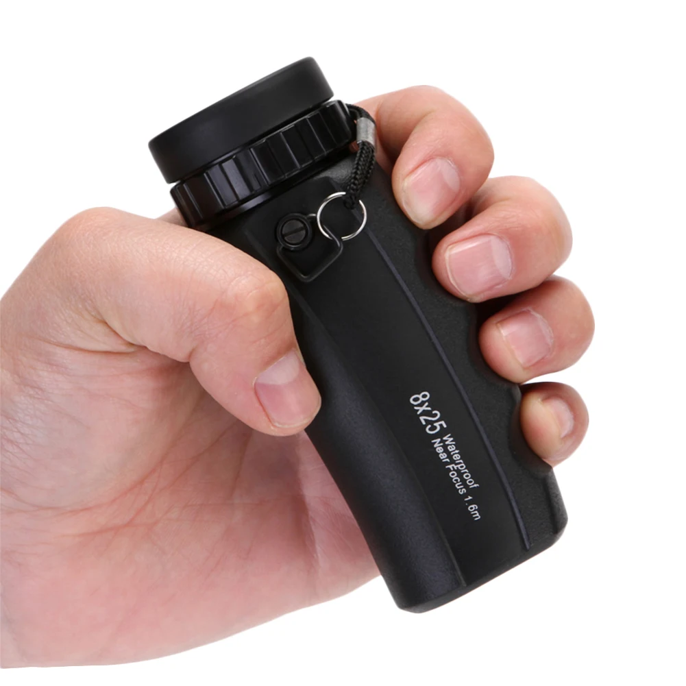 8x25 HD Hunting Monocular telescope Powerful Professional Long Range Telescope Waterproof for Outdoor Traveling Camping Travel
8x25 HD Hunting Monocular telescope Powerful Professional Long Range Telescope Waterproof for Outdoor Traveling Camping Travel