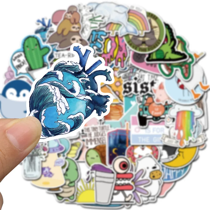10/30/50PCS Cute And Fresh Cartoon Style Graffiti Laptop Luggage Car Skateboard Helmet Waterproof Sticker Toys Wholesale
10/30/50PCS Cute And Fresh Cartoon Style Graffiti Laptop Luggage Car Skateboard Helmet Waterproof Sticker Toys Wholesale