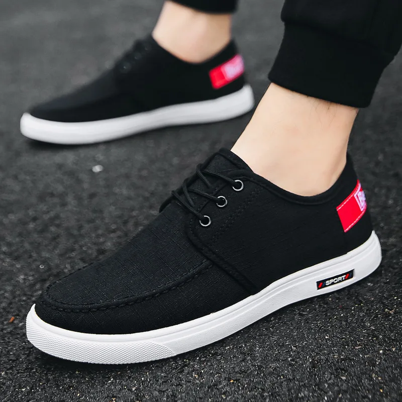 Hot 2019 Spring/Autumn New Men Casual Shoes Canvas Breathable Fashion Sneakers Oxfords Business Shoes Lace-Up Solid Shoes Men
Hot 2019 Spring/Autumn New Men Casual Shoes Canvas Breathable Fashion Sneakers Oxfords Business Shoes Lace-Up Solid Shoes Men