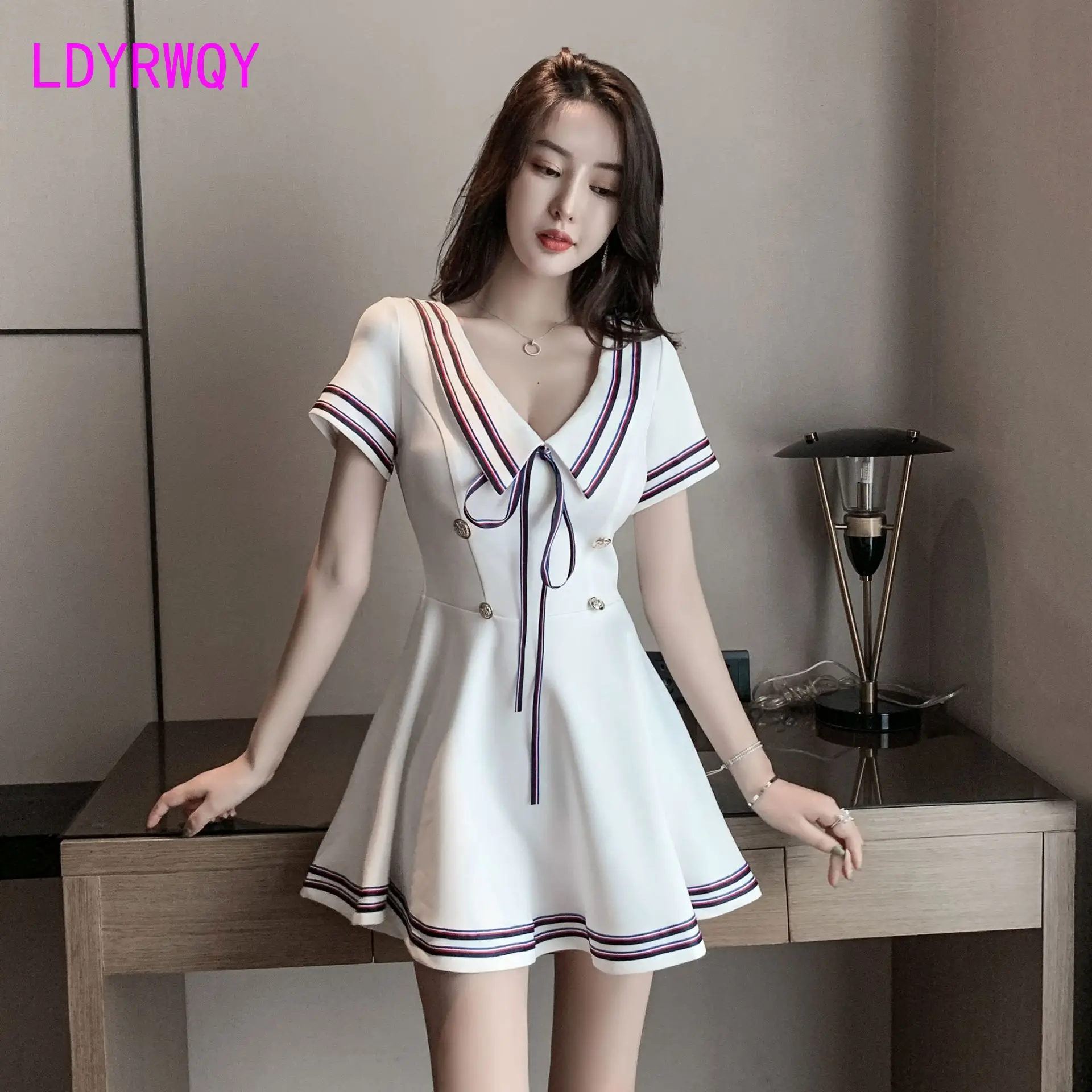 LDYRWQY Technician sexy temperament night sexy dress Office Lady V-Neck Knee-Length
LDYRWQY Technician sexy temperament night sexy dress Office Lady V-Neck Knee-Length