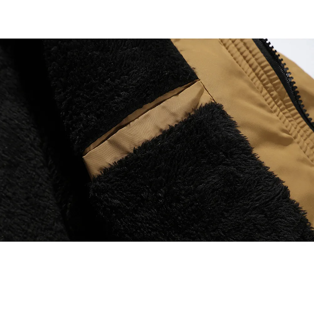 Men Winter Parka Coats Outdoor Warm Thick Jacket Fur Hooded Coat Jacket Nice Solid Zipper Male Coat Men Clothing
Men Winter Parka Coats Outdoor Warm Thick Jacket Fur Hooded Coat Jacket Nice Solid Zipper Male Coat Men Clothing