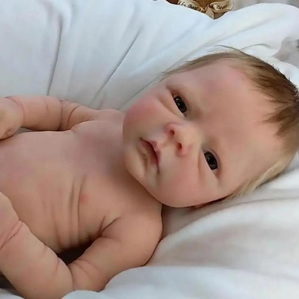 18 Inch Realistic Reborn Dolls Blue Eyes Handmade Soft Girl Silicone Vinyl Gifts Body Dolls Xmas Boy Silicone L6Y8
18 Inch Realistic Reborn Dolls Blue Eyes Handmade Soft Girl Silicone Vinyl Gifts Body Dolls Xmas Boy Silicone L6Y8