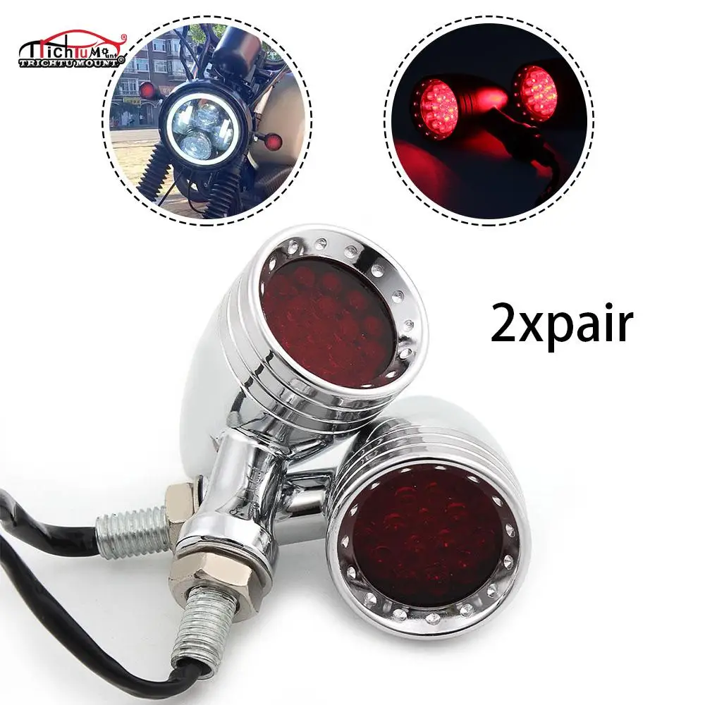 Motorcycle Cafe Racer Turn Signal Lights Amber LED Brake Indicator Light For Harley Honda Yamaha Suzuki 10mm Bolt Universal
Motorcycle Cafe Racer Turn Signal Lights Amber LED Brake Indicator Light For Harley Honda Yamaha Suzuki 10mm Bolt Universal