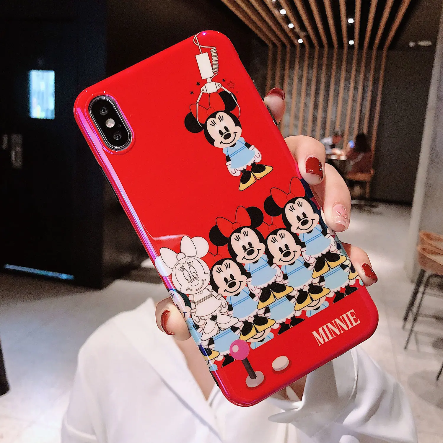 Disney Cartoon cute Mickey Minnie Couple Blu-ray Phone Case for iPhone12mini /12promax/iPhonex/xs xr/7/8plus
Disney Cartoon cute Mickey Minnie Couple Blu-ray Phone Case for iPhone12mini /12promax/iPhonex/xs xr/7/8plus
