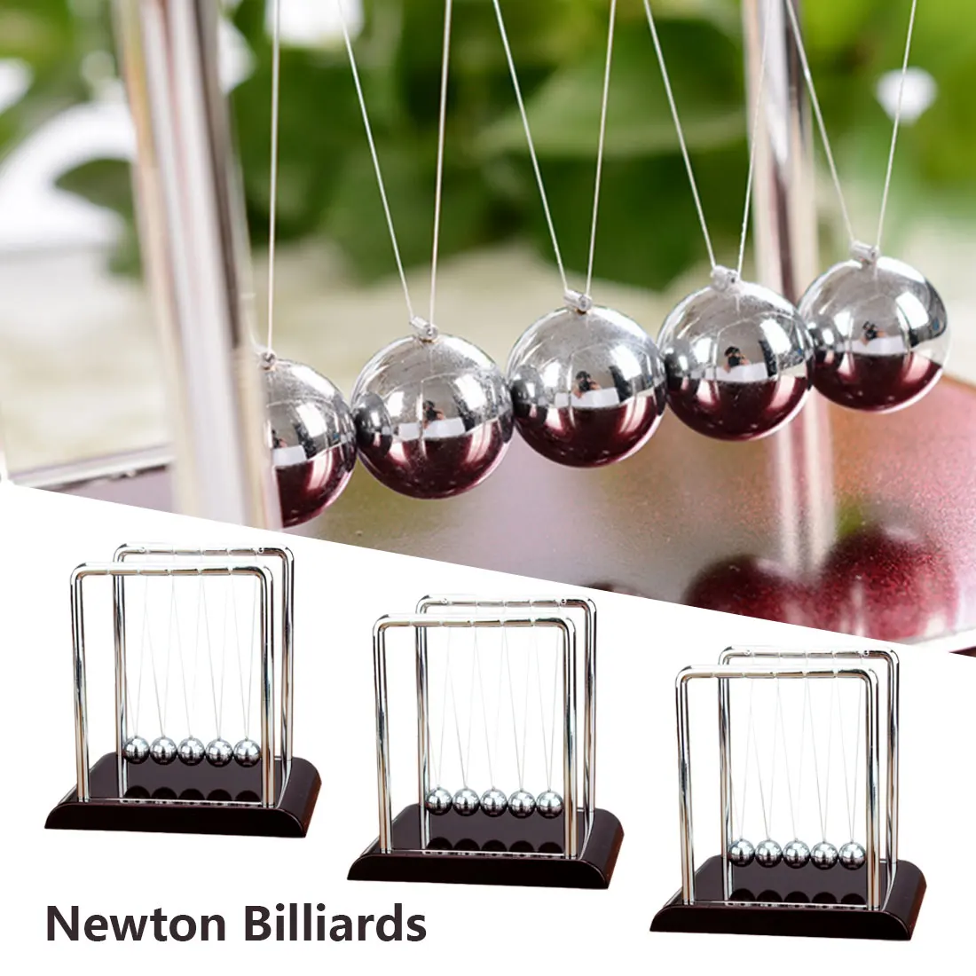 Колыбель Ньютона со стальным балансирующим шаром, маятник для научной физики, развивающие игрушки для детей, игрушки для антистресса, насто...
Колыбель Ньютона со стальным балансирующим шаром, маятник для научной физики, развивающие игрушки для детей, игрушки для антистресса, насто...
