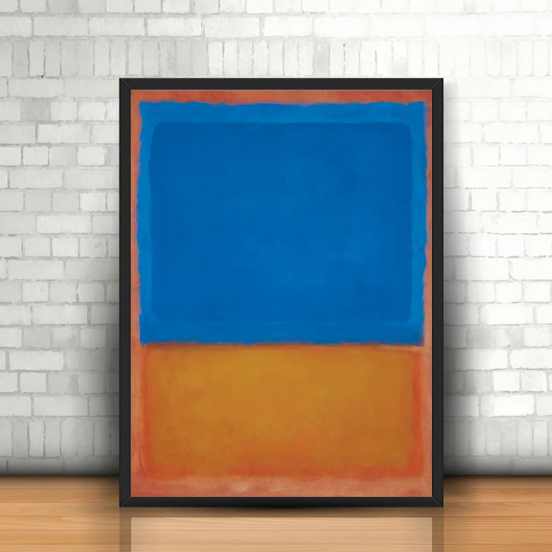 Marker Rothkoes Blue And Orange Canvas Painting Print Living Room Home Decor Modern Wall Art Oil Painting Poster Salon Pictures
Marker Rothkoes Blue And Orange Canvas Painting Print Living Room Home Decor Modern Wall Art Oil Painting Poster Salon Pictures