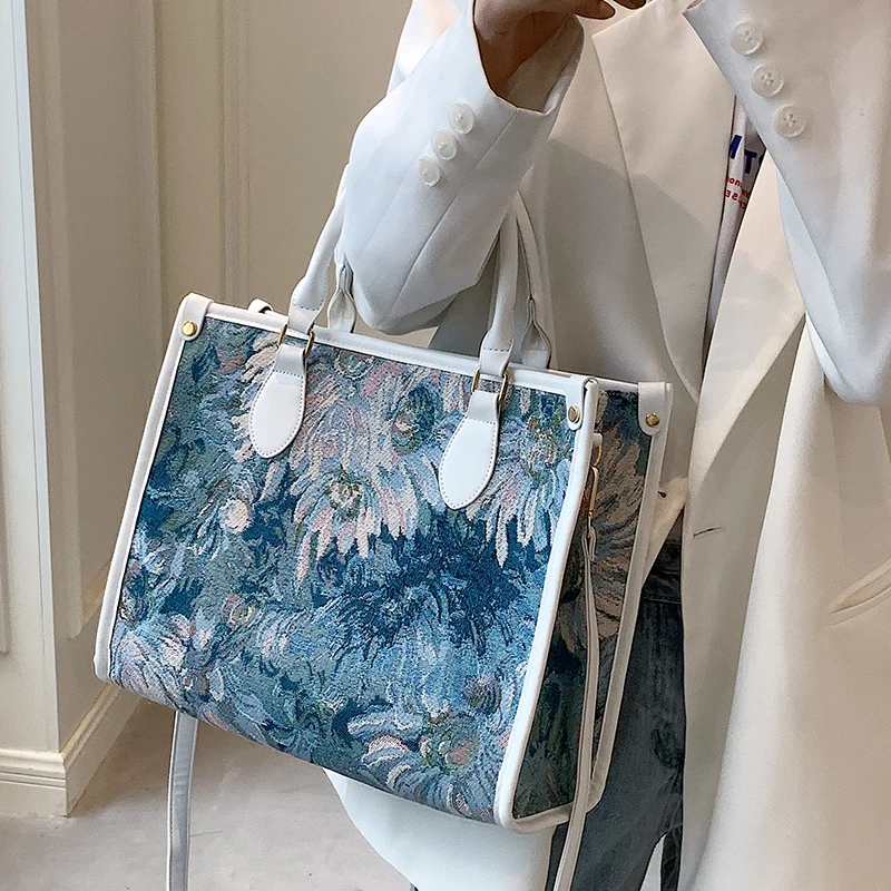 Women Canvas Handbags Large Capacity Shoulder Bag High Quality Ladies Crossbody Bags for Women Designer Tote Messenger Bag New
Women Canvas Handbags Large Capacity Shoulder Bag High Quality Ladies Crossbody Bags for Women Designer Tote Messenger Bag New