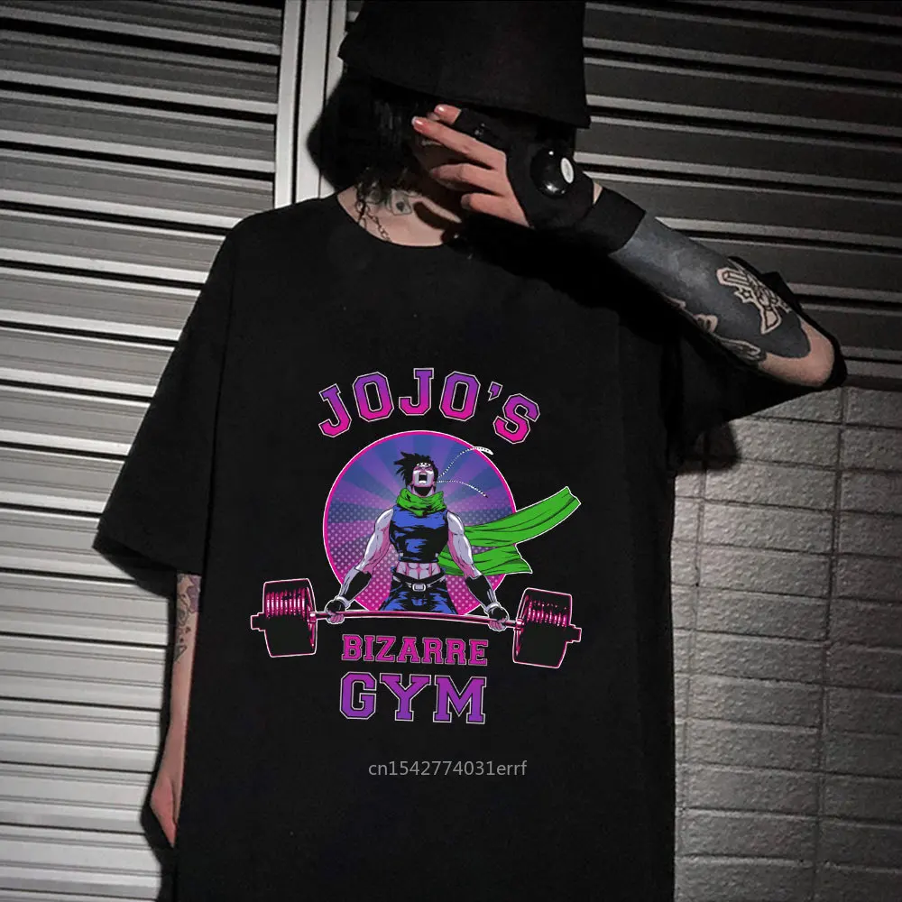 Summer Tees Jojo Bizarre Adventure Printed Couple T-shirts Fashion Oversize Classic Daily Streetwear
Summer Tees Jojo Bizarre Adventure Printed Couple T-shirts Fashion Oversize Classic Daily Streetwear