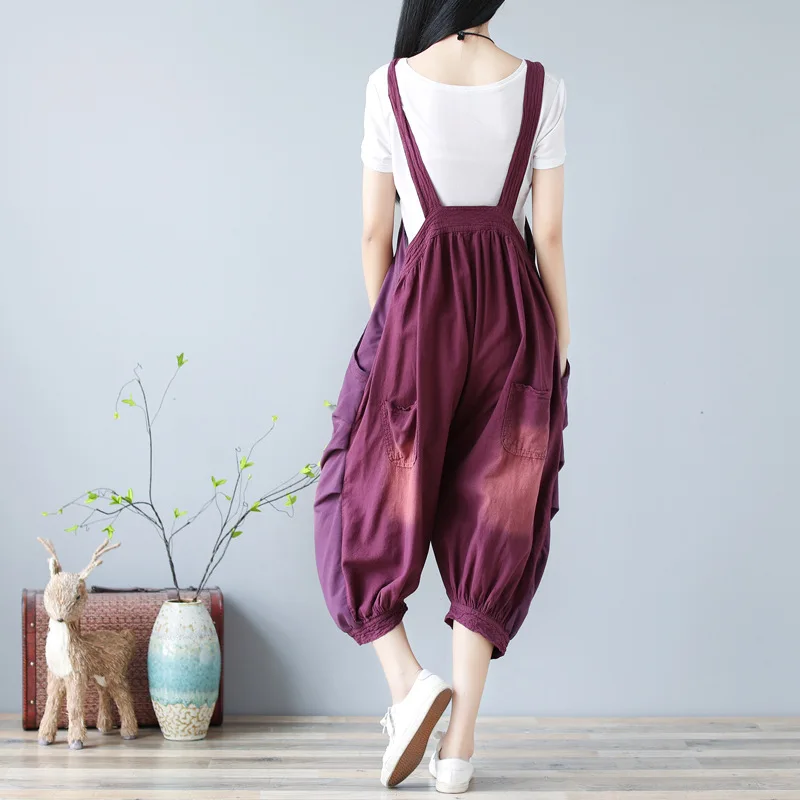 Summer Vintage Overalls For Women Oversized Loose Retro Adjustable Strap Jumpsuit Ladies Holes Split Joint Woman Jumpsuit
Summer Vintage Overalls For Women Oversized Loose Retro Adjustable Strap Jumpsuit Ladies Holes Split Joint Woman Jumpsuit