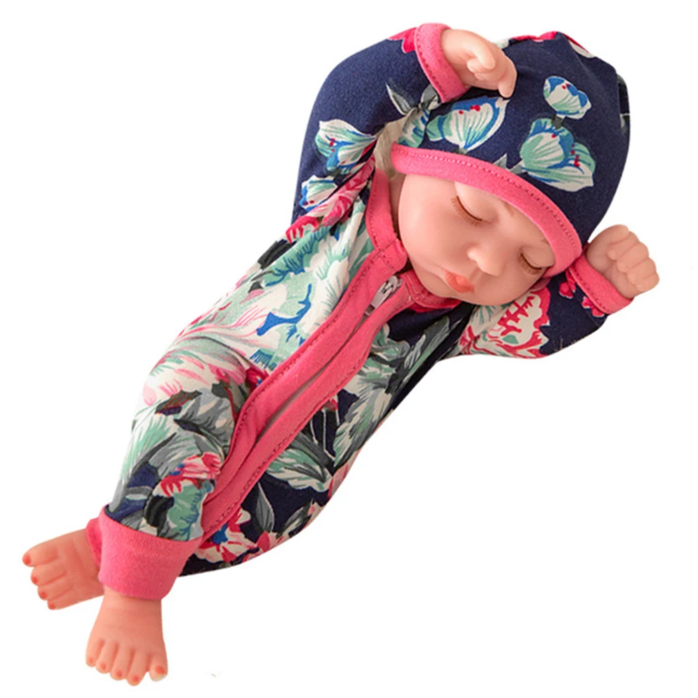 10inch Sleeping Lovely Newborn Lifelike Gift Closed Eyes Soft Vinyl Simulation Role Playing Girl Reborn Baby Doll With Clothes
10inch Sleeping Lovely Newborn Lifelike Gift Closed Eyes Soft Vinyl Simulation Role Playing Girl Reborn Baby Doll With Clothes