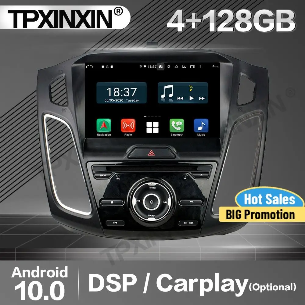 128G Carplay Car Radio 2 Din Stereo Receiver Android 10 For Ford Focus 2015 GPS Player Audio Head Unit
128G Carplay Car Radio 2 Din Stereo Receiver Android 10 For Ford Focus 2015 GPS Player Audio Head Unit