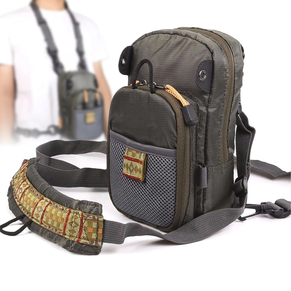 Multifunctional Practical Fly Fishing Backpack Fly Fishing Shoulder Bag Fishing Tackle Bag Ergonomic Design Fishing Gear Bag
Multifunctional Practical Fly Fishing Backpack Fly Fishing Shoulder Bag Fishing Tackle Bag Ergonomic Design Fishing Gear Bag