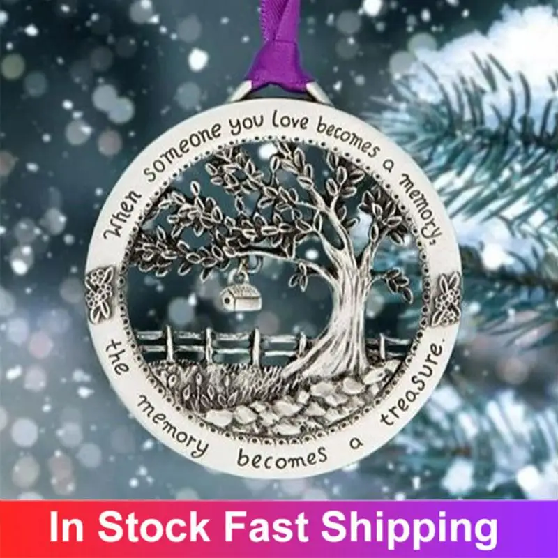 Double-sided Curved In Memory Of Love Christmas Decor New Year Craft Christmas Tree Ornament Hanging Pendants Party Home DIY
Double-sided Curved In Memory Of Love Christmas Decor New Year Craft Christmas Tree Ornament Hanging Pendants Party Home DIY