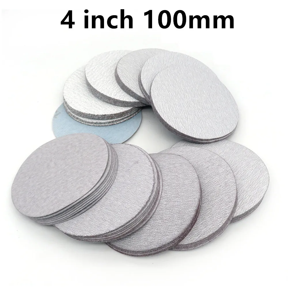 20Pcs 4 Inch 100mm Round Sandpaper Disk Sand Sheets Grit 60-1000 Hook And Loop Sanding Disc For Sander Pad White Paper Plate
20Pcs 4 Inch 100mm Round Sandpaper Disk Sand Sheets Grit 60-1000 Hook And Loop Sanding Disc For Sander Pad White Paper Plate