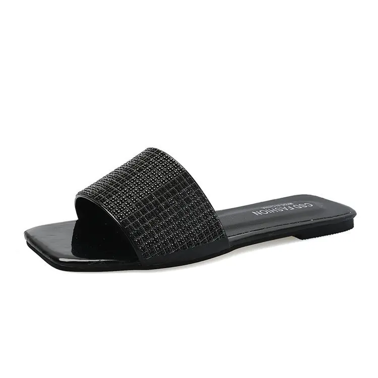 Ladies Summer Sandals Women Bling Slippers Crystal Sandalias Flats Gladiator Sandals Women Beach Shoes Female Sandalia Feminina
Ladies Summer Sandals Women Bling Slippers Crystal Sandalias Flats Gladiator Sandals Women Beach Shoes Female Sandalia Feminina
