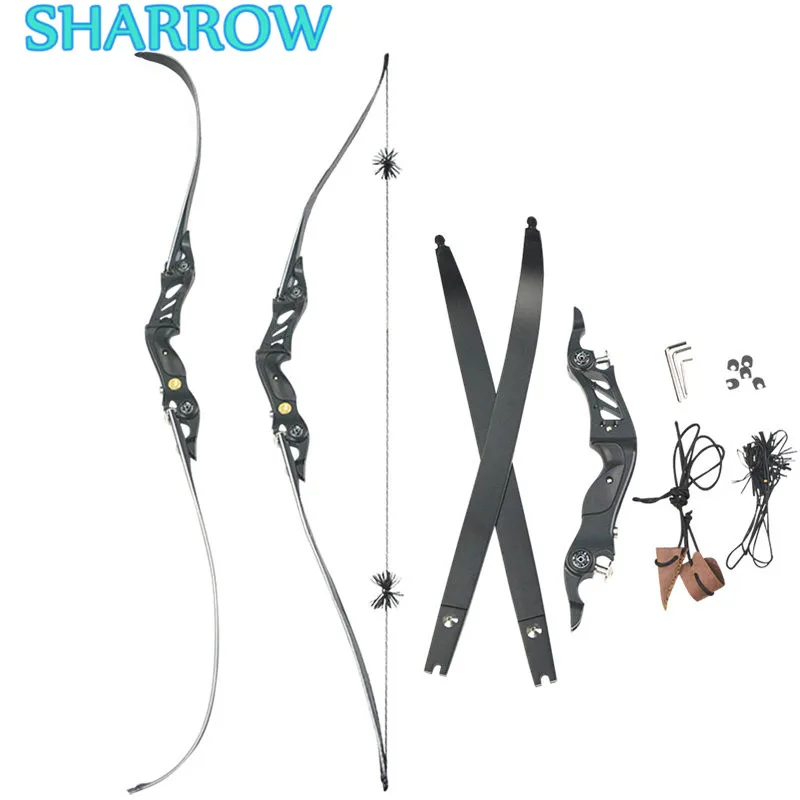 60inch 20-55lbs Recurve Bow Takedown Longbow Archery Traditional Bow Right Hand for Outdoor Sports Hunting Shooting Accessories 
60inch 20-55lbs Recurve Bow Takedown Longbow Archery Traditional Bow Right Hand for Outdoor Sports Hunting Shooting Accessories