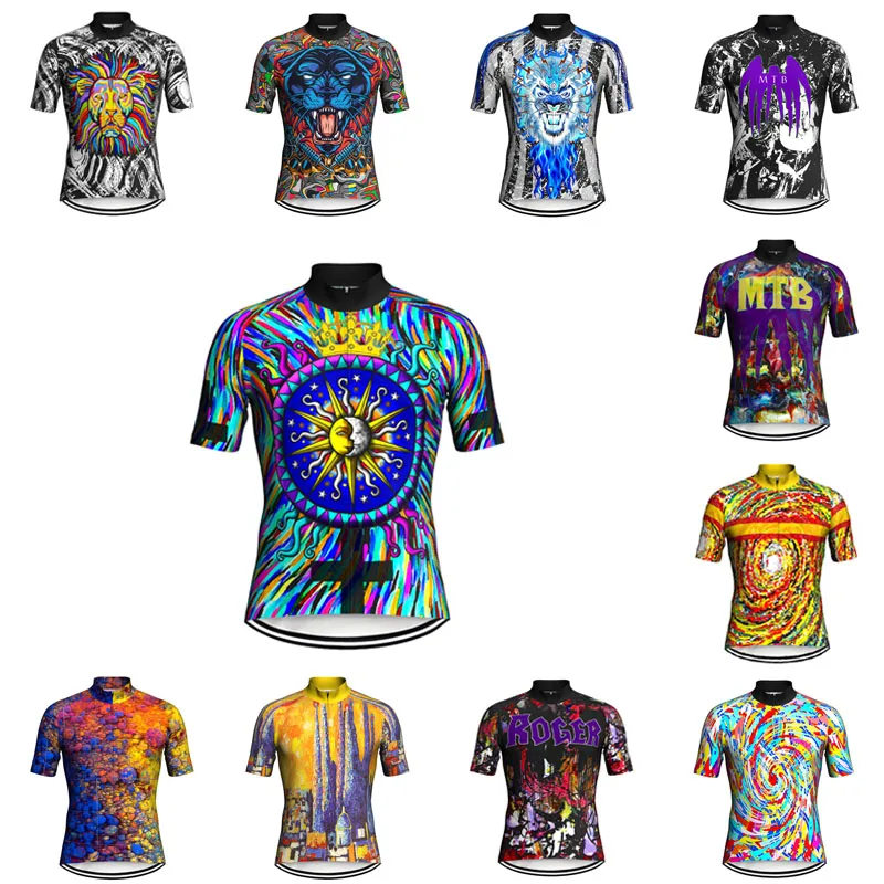 New Style! 2021 Short Colorful Cycling Sleeve Jersey Jacket Bicycle MTB Bike Breathable Road Ride Mountain Bike Tops Clothing
New Style! 2021 Short Colorful Cycling Sleeve Jersey Jacket Bicycle MTB Bike Breathable Road Ride Mountain Bike Tops Clothing
