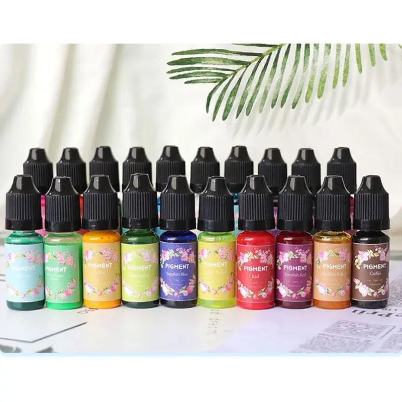 Epoxy Resin Pigment - 20 Color Liquid Translucent Epoxy Resin Colorant, Highly Concentrated Epoxy Resin Dye for Ewelry DIY
Epoxy Resin Pigment - 20 Color Liquid Translucent Epoxy Resin Colorant, Highly Concentrated Epoxy Resin Dye for Ewelry DIY