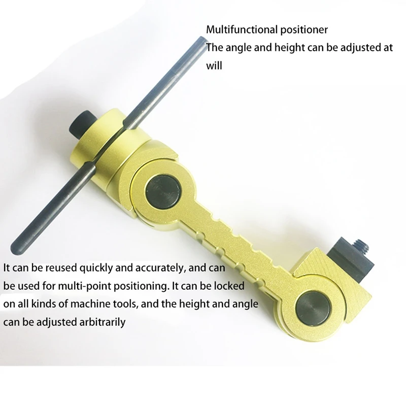 Multifunction Workpiece Clamper Mill Machine Lathe Work Part Stop Locator Height Angle Adjustable Locator Clamping Tool
Multifunction Workpiece Clamper Mill Machine Lathe Work Part Stop Locator Height Angle Adjustable Locator Clamping Tool
