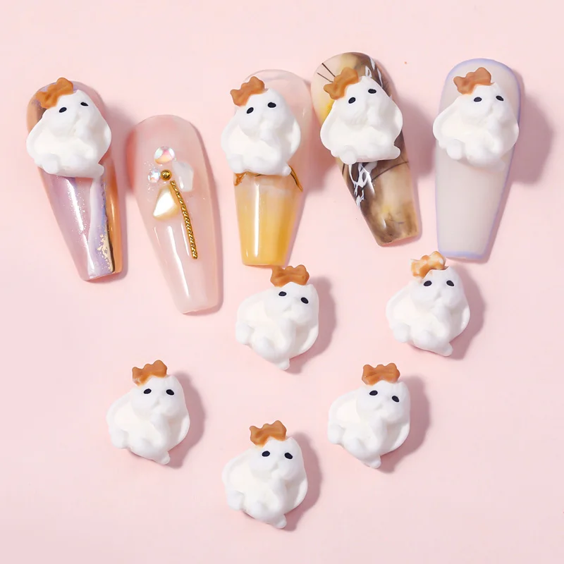 10Pcs/Set Cute Bunny Nail Art Decoration Accessories Cartoon Rabbit Designer 3d Nail Charms Resin Art DIY Craft Nail Supplies
10Pcs/Set Cute Bunny Nail Art Decoration Accessories Cartoon Rabbit Designer 3d Nail Charms Resin Art DIY Craft Nail Supplies