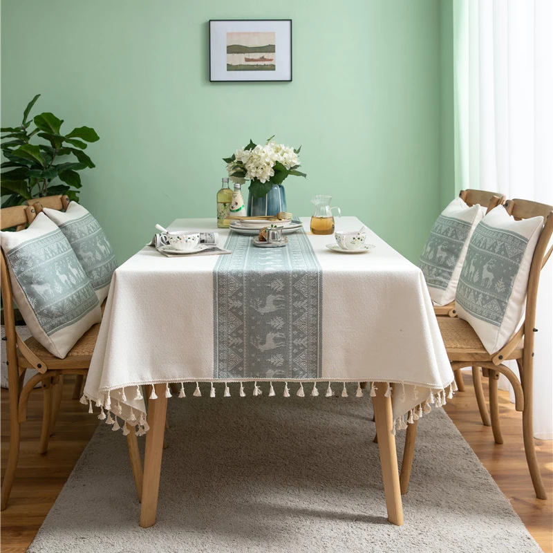 Rectangular Tablecloth Table Runner Covers Desktop Modern Kitchen Decorative Dishes Table Cover Cloth White Tablecloth Dining
Rectangular Tablecloth Table Runner Covers Desktop Modern Kitchen Decorative Dishes Table Cover Cloth White Tablecloth Dining