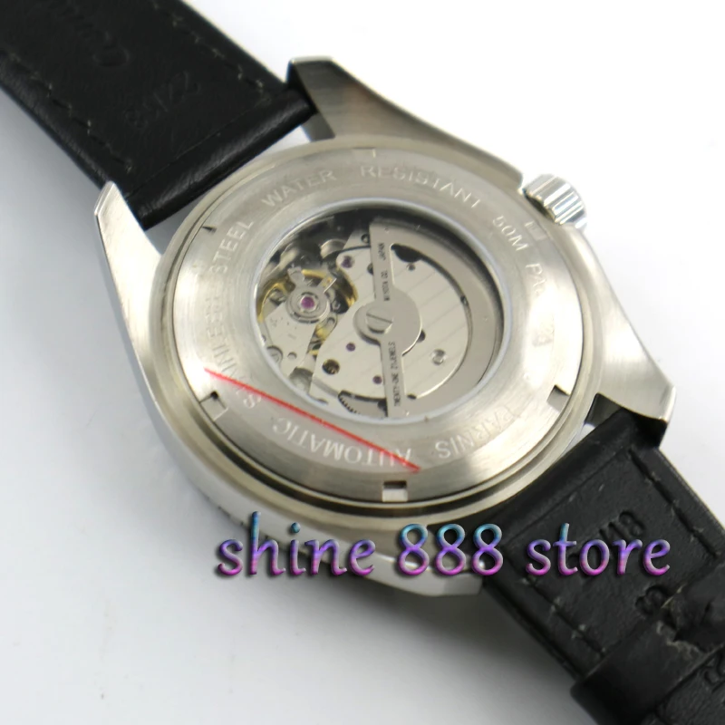 Parnis watch 45mm black dial Black Ceramic Bezel Sapphire Glass MIYOTA Automatic movement Men's watch
Parnis watch 45mm black dial Black Ceramic Bezel Sapphire Glass MIYOTA Automatic movement Men's watch