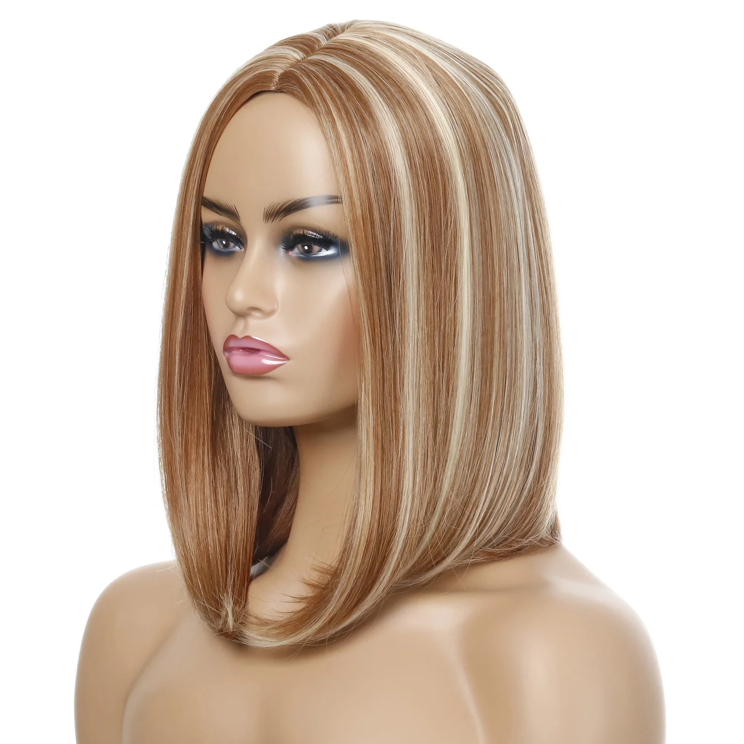 Wavy Bobo Wigs for Women Middle Point Synthetic Wig Golden Brown Hair Mixing Colour Cosplay Heat Resistant Shoulder Length Wigs
Wavy Bobo Wigs for Women Middle Point Synthetic Wig Golden Brown Hair Mixing Colour Cosplay Heat Resistant Shoulder Length Wigs
