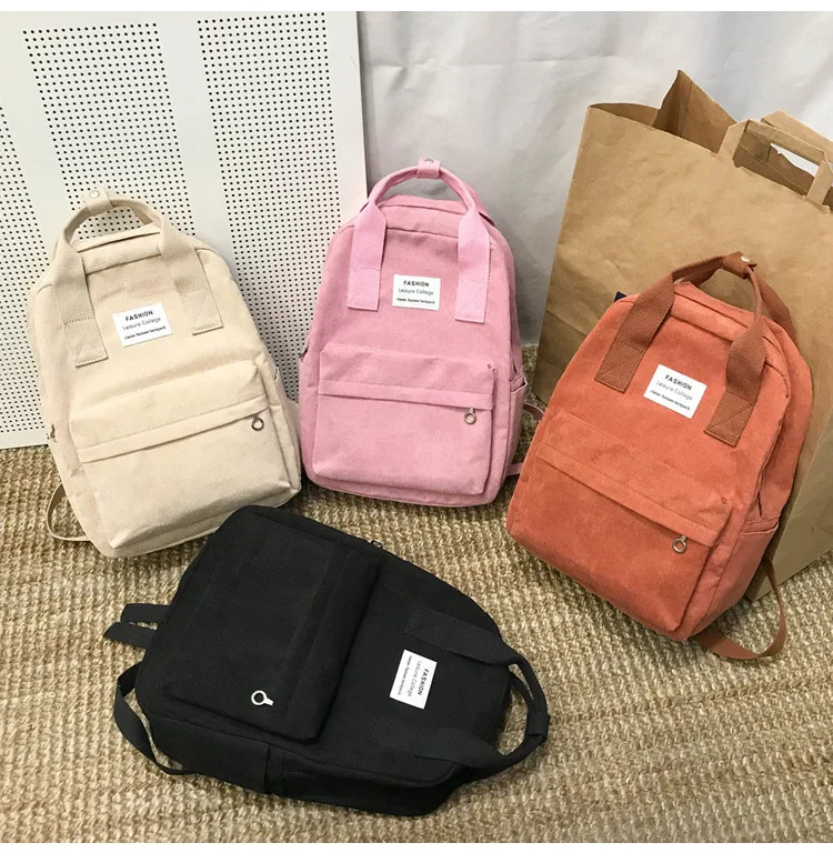 Новый трендовый женский рюкзак Модный школьная сумка для колледжа Harajuku дорожные