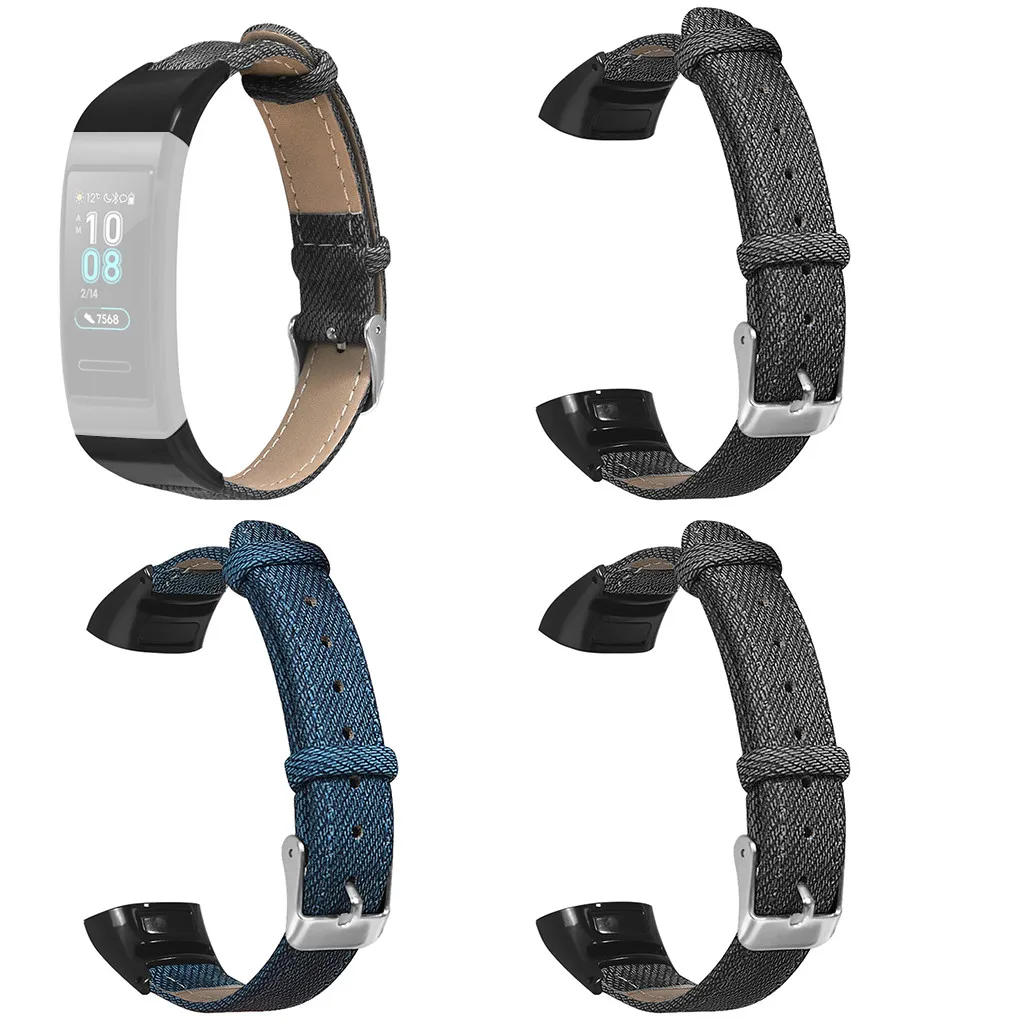 Ouhaobin ремешок для часов huawei Band 3/3 Pro браслет металлический чехол умных аксессуары