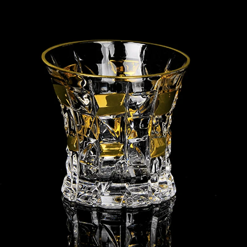 2 Pcs set high quality fashion home bar lead-free whiskey glass cups 200829-11
2 Pcs set high quality fashion home bar lead-free whiskey glass cups 200829-11