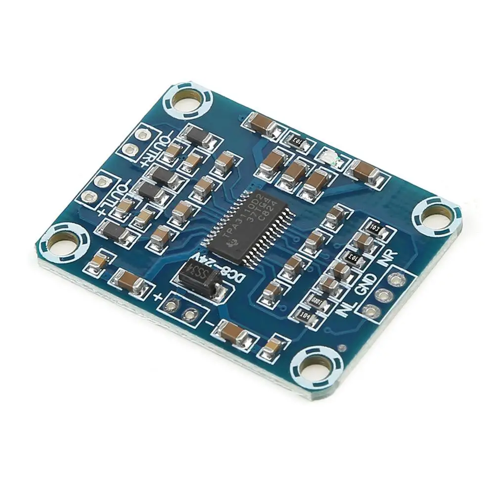2X15W Digital Audio Stereo Amplifier Module Board TPA3110 Class D Power AMP Stereo Speaker Amplifier Electronic Components
2X15W Digital Audio Stereo Amplifier Module Board TPA3110 Class D Power AMP Stereo Speaker Amplifier Electronic Components