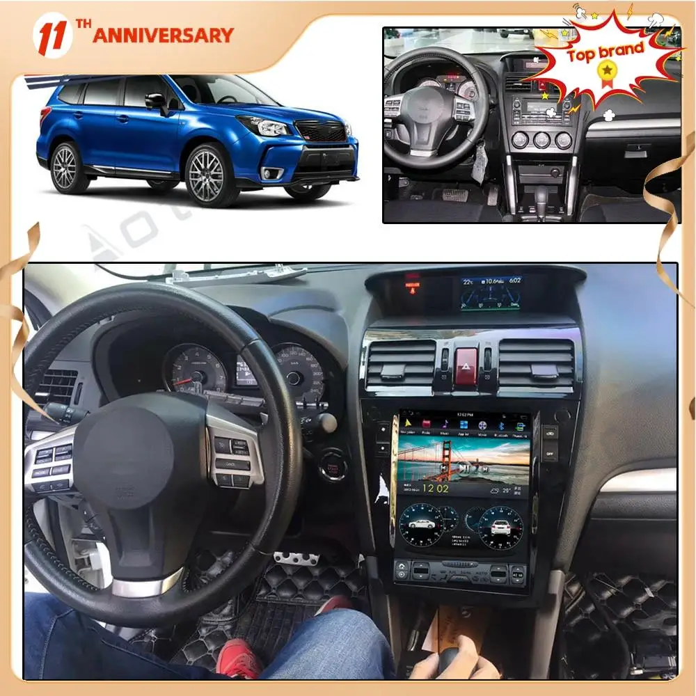 Автомобильный мультимедийный плеер на Android, автомобильный GPS-навигатор для Subaru Forester 2013 - 2018 PX6 4G + 64 Гб WIFI BT Carplay DSP головное устройство
Автомобильный мультимедийный плеер на Android, автомобильный GPS-навигатор для Subaru Forester 2013 - 2018 PX6 4G + 64 Гб WIFI BT Carplay DSP головное устройство
