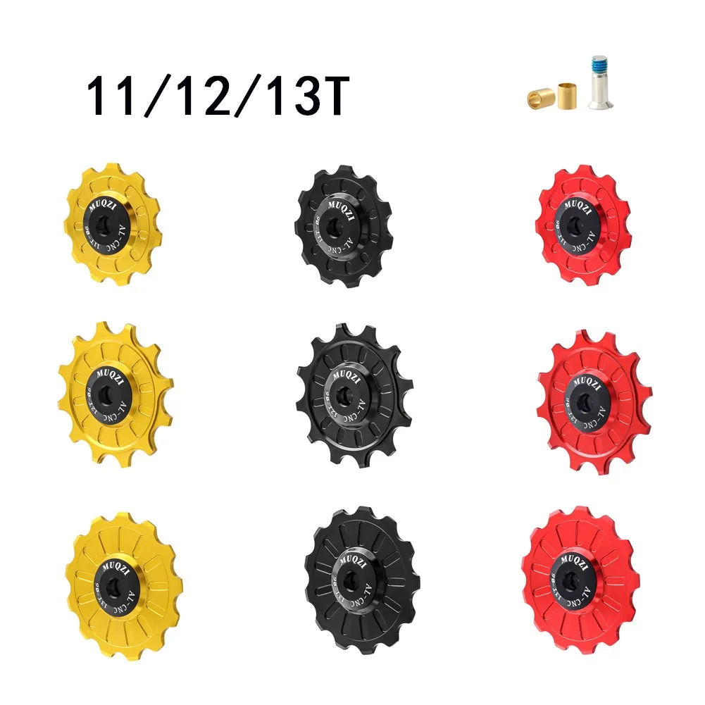 Bike Bicycle Rear Derailleur Ceramic Jockey Wheel Pulley Wheel 11/12/13T Aluminum Alloy + Ceramic Bicycle Parts Accessories
Bike Bicycle Rear Derailleur Ceramic Jockey Wheel Pulley Wheel 11/12/13T Aluminum Alloy + Ceramic Bicycle Parts Accessories