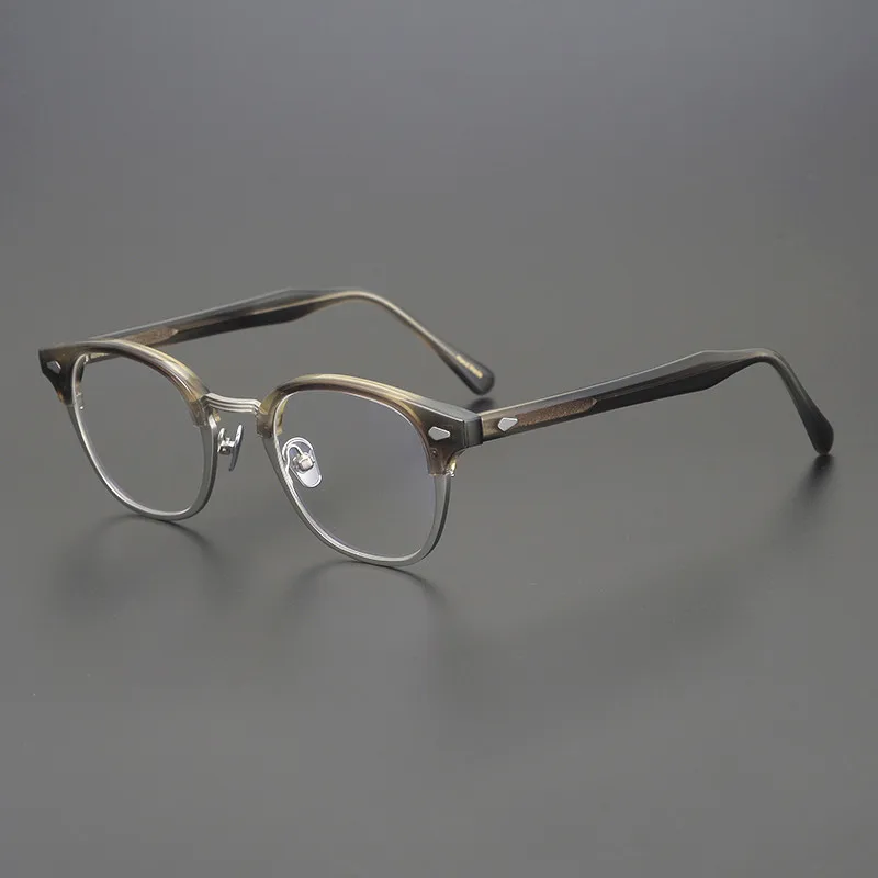 High Quality Alloy Acetate Optical Eyeglasses Frame Men Women Myopia Prescription Reading Glasses Fashion Luxury Brand Eyewear
High Quality Alloy Acetate Optical Eyeglasses Frame Men Women Myopia Prescription Reading Glasses Fashion Luxury Brand Eyewear