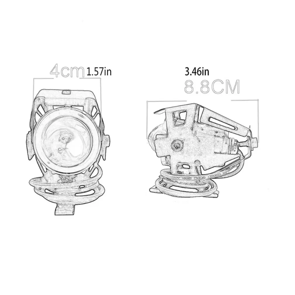 125W LED Motorcycle Angel Eyes Headlight DRL Spotlights Auxiliary Bright LED Bicycle Lamp Accessories Car Work Fog Light
125W LED Motorcycle Angel Eyes Headlight DRL Spotlights Auxiliary Bright LED Bicycle Lamp Accessories Car Work Fog Light
