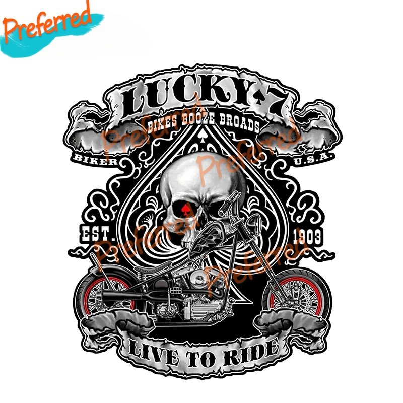 Creative Cover Scratches for Lucky 7 Skull Funny Car Sticker Window Bumper Decal Motorcycle Car Styling Vintage Graphics
Creative Cover Scratches for Lucky 7 Skull Funny Car Sticker Window Bumper Decal Motorcycle Car Styling Vintage Graphics