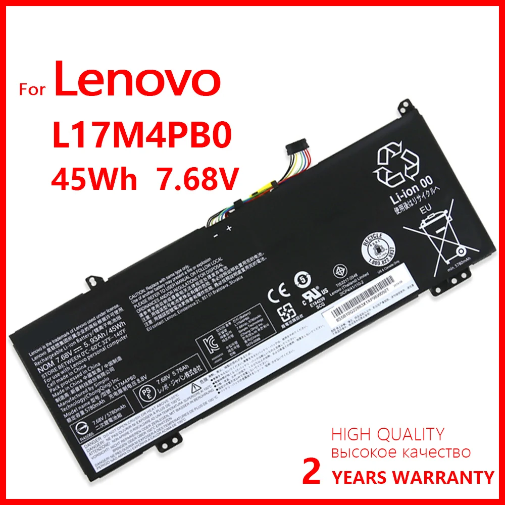 Оригинальный аккумулятор L17C4PB0 L17M4PB0 для ноутбука Lenovo Flex 6 IdeaPad 530s-15IKB Yoga 530-14ARR 14IKB L17M4PB2 5B10Q16066 Q22882
Оригинальный аккумулятор L17C4PB0 L17M4PB0 для ноутбука Lenovo Flex 6 IdeaPad 530s-15IKB Yoga 530-14ARR 14IKB L17M4PB2 5B10Q16066 Q22882